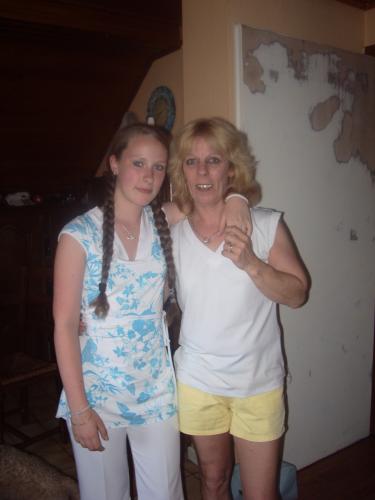 Ma mere et moi